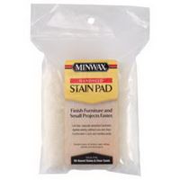 Minwax 423546000 Handheld Floor Stain Pad, 5-1/2 in L Pad, 3 in W Pad, Lambskin Pad 