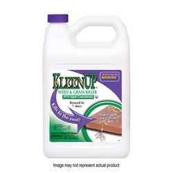 Bonide KleenUp he 754 Weed and Grass Killer Concentrate, Liquid, Amber/Light Brown, 1 gal, Pack of 4 