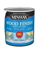 Minwax 108110000 Wood Stain, Solid Stain, Pure White Tint, Liquid, 32 fl-oz, Pack of 4 