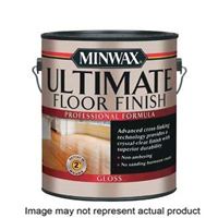 Minwax 131040000 Ultimate Floor Finish, Matte, Liquid, 1 gal, Pack of 2 