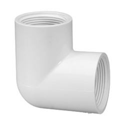 IPEX 435541 Pipe Elbow, 1-1/4 in, FPT, 90 deg Angle, PVC, SCH 40 Schedule 