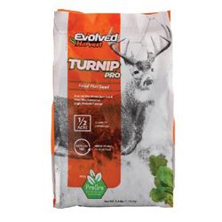 Evolved Turnip Pro EVO81004 Food Plot Seed, Sweet Flavor, 2.5 lb 