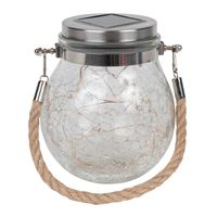 Boston Harbor 26149 Jar, Ni-Mh Battery, 1-Lamp, LED Lamp, Glass Stainless Steel Fixture, Battery Included: Yes 6 Pack 