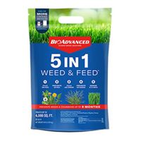 BioAdvanced 704860L Weed and Feed Fertilizer, 9.6 lb Bag 