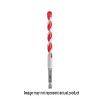 Milwaukee 48-20-9016 Drill Bit, 5/16 in Dia, 6 in OAL, Wide Flute, 1/4 in Dia Shank, 3-Flat Shank, Pack of 3 