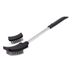 Broil King BARON 65600 Coil Spring Grill Brush, Stainless Steel Bristle, Resin Handle, 17.32 in L 