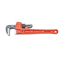 Crescent CIPW10S Pipe Wrench, 0 to 1.9 in Jaw, 10 in L, Slim Jaw, Cast Iron/Steel, Powder-Coated 