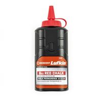 Crescent Lufkin CB08R Chalk Refill, Red, 8 oz Bottle 4 Pack 