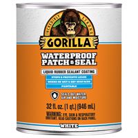 Gorilla 105340 Patch and Seal Liquid, Water-Proof, White, 32 oz 6 Pack 