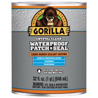 Gorilla 105341 Patch and Seal Liquid, Water-Proof, Clear, 32 oz 6 Pack 
