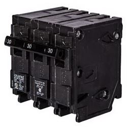 Siemens Q320 Circuit Breaker, Low Voltage, Mini, Standard, 20 A, 3 -Pole, 240 VAC, Common Trip, Plug Mounting 