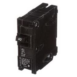 Siemens Q140 Circuit Breaker, Full Module, Mini, Standard, 40 A, 1 -Pole, 120 VAC, Plug Mounting 