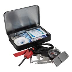 Life+Gear 41-3803 First Aid Plus Survival Adventure Essentials Kit 