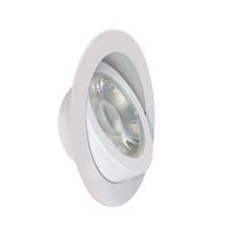 Feit Electric LEDR4XT/ADJ/6WYCA LED Downlight, 11 W, 120 V, LED Lamp, Aluminum/Plastic, White, Frost, Pack of 4 