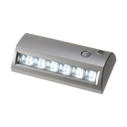 LIGHT IT 20032-301 Motion Activated Path Light, AA Battery, 6-Lamp, LED Lamp, 42 Lumens Lumens, 7000 K Color Temp 