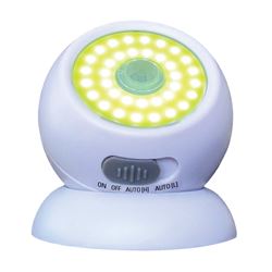 Fulcrum 34001-308 Night Owl Swivel Light, AAA Battery, 35-Lamp, LED Lamp, 250 Lumens 