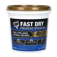 DAP 7079818441 Fast Dry Spackling, Off-White, 32 fl-oz 