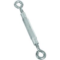 National Hardware 2171BC Series N221-838 Turnbuckle, 110 lb Working Load, 1/4-20 in Thread, Eye, Eye, 7-1/2 in L Take-Up 