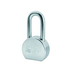 American Lock A703KA Padlock, Keyed Alike Key, 7/16 in Dia Shackle, 2 in H Shackle, Hardened Boron Alloy Steel Shackle 