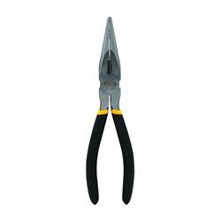 Stanley 84-102 Nose Plier, 8 in OAL, 1-11/16 in Jaw Opening, Black/Yellow Handle, Cushion-Grip Handle, 29/32 in W Jaw 