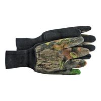 BOSS 4203MOL Protective Gloves, L, Knit Wrist Cuff, Cotton/Polyester, Camouflage/Mossy Oak 