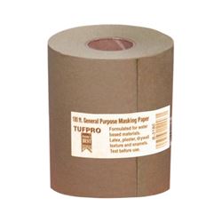 Trimaco EasyMask 12903 Trim Masking Paper, 180 ft L, 3 in W, Brown 