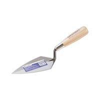 Vulcan 16655 Brick Trowel, 5.5 in L Blade, 2.875 in W Blade, HCS Blade, Hardwood Handle