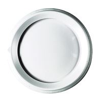 Lutron RK-WH Replacement Rotary Knob, Standard, Plastic, White, Gloss, For: Rotary Push On/Off Dimmer Switches 