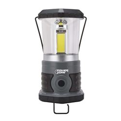 PowerZone 63992 Portable Lantern, D Battery, D Battery, LED Lamp, 1250 Lumens, 25 m Beam Distance, 40 hrs Run Time 