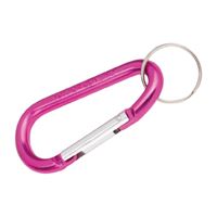 Vulcan 87207 Key Chain, Key Ring Ring, 7/8 in Dia Ring, Aluminum Case, Blue/Gold/Green/Pink 80 Pack 