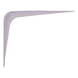 ProSource 21138PHL-PS Shelf Bracket, 65 lb/Pair, 6 in L, 5 in H, Steel, White, Pack of 20 