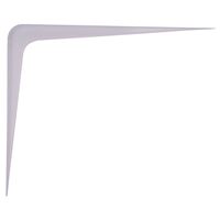 ProSource 21142PHL-PS Shelf Bracket, 170 lb/Pair, 14 in L, 12 in H, Steel, White, Pack of 20 
