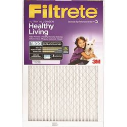 Filtrete 2016DC-6 Electrostatic Air Filter, 16 in L, 16 in W, 11 MERV, 90 % Filter Efficiency, Microfiber Filter Media 6 Pack 
