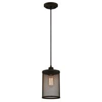 Westinghouse Mini Pendant Light, 120 V, 60 W Lamp, Incandescent, LED Lamp, ST20 Bulb, Oil-Rubbed Bronze Fixture 