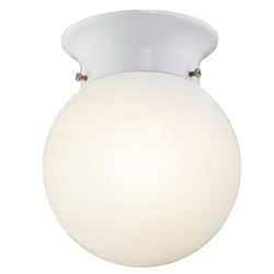 Westinghouse 61070 Flush Mount Ceiling Fixture, LED Lamp, 620 Lumens Lumens, 3000 K Color Temp, White Fixture 