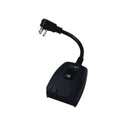 CCI 50049 Outlet Outdoor Wi-Fi, 15 A, 125 V, Black 