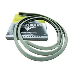 M-D Platinum Series 91892 Replacement Weatherstrip, 1.1 in W, 9 in L, TPV3 Rubber, Beige, Pack of 20 