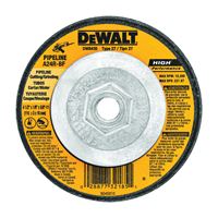 DeWALT DW8435 Grinding Wheel, 4-1/2 in Dia, 1/8 in Thick, 5/8-11 in Arbor, 24 Grit, Very Coarse 