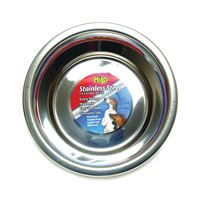 HiLo ZW150 32/5661 Pet Feeding Dish, S, 1 qt Volume, Stainless Steel 