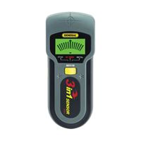 GENERAL MSV100 Stud/Voltage/Metal Detector, 9 V Battery, 1-1/2 in Detection, Detectable Material: Copper/Iron/Wood