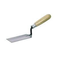 QLT 934 Margin Trowel, 5 in L Blade, 1-1/2 in W Blade, Steel Blade, Hardwood Handle 