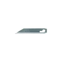 Stanley 11-041 Replacement Knife Blade, 2-9/16 in L, Stainless Steel, Single-Edge Edge, 1-Point