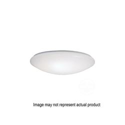 Metalux FM15WRCCR Round Flush Mount Ceiling Light, 120 V, 21.3 W, LED Lamp, 1600 Lumens Lumens, Steel Fixture 