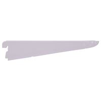 ProSource 25206PHL-PS Dual Track Shelf Bracket, 132 lb/Pair, 9 in L, 2 in H, Steel, White, Pack of 20 