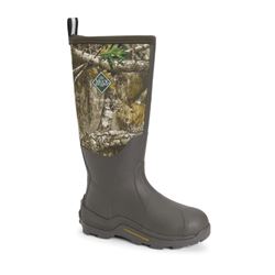 The Original Muck Boot Company Woody Max Series WDM-RTE-RTR-110 Hunting Boots, 11, Brown/Realtree Edge Camo 