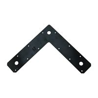 National Hardware 1177BC Series N266-474 Corner Brace, 9 in L, 2 in W, 9 in H, Steel, 1/8 Thick Material 