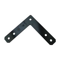 National Hardware 1177BC Series N266-475 Corner Brace, 12 in L, 2-1/2 in W, 12 in H, Steel, 3/16 Thick Material 