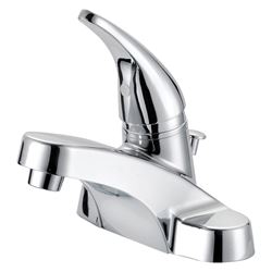 Boston Harbor TQ-F4510042CP Lavatory Faucet, 1.2 gpm, 1-Faucet Handle, 3-Faucet Hole, Metal/Plastic, Chrome Plated 