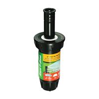 Rain Bird 1802HDS Spray Head Sprinkler, 1/2 in Connection, FNPT, 8 to 15 ft, Plastic 