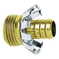 Gilmour 801224-1001 Hose Coupling, 1/2 in, Male, Brass 